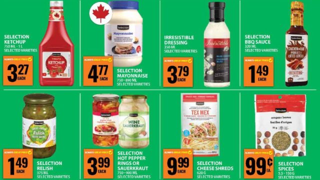 Food Basics private labe digital speciality flyer