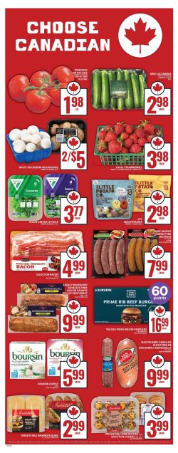 Choose canadian products in food basics canada flyer