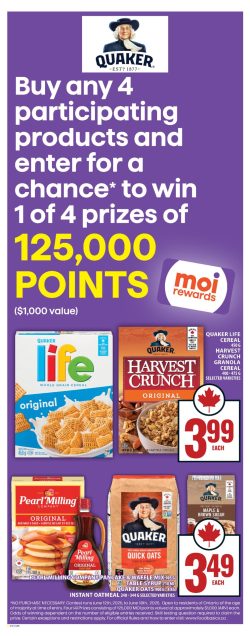Moi program points deals food basics canada