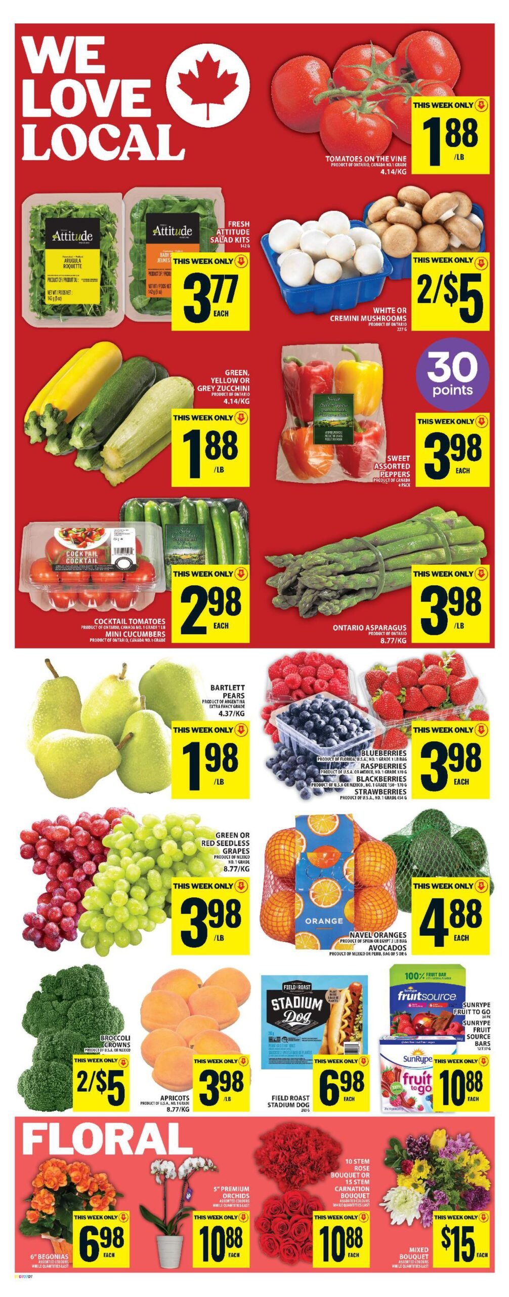 we love local food basics flyer this week