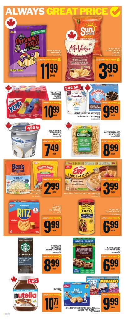 Great price offer in food basics flyer june 26