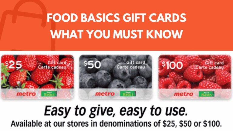 Gift Cards by food basics