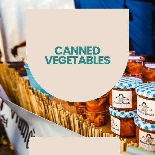Canned Vegetables list at food basics Canada