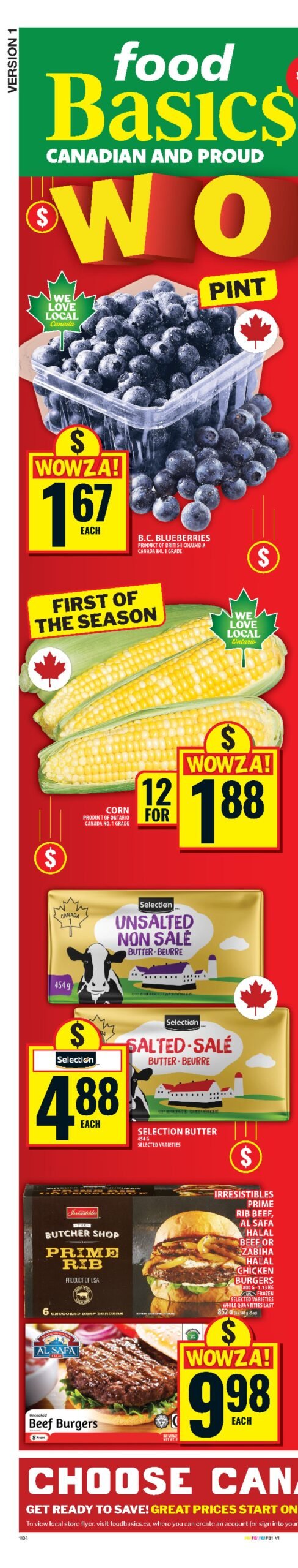 food basics canadian proud products