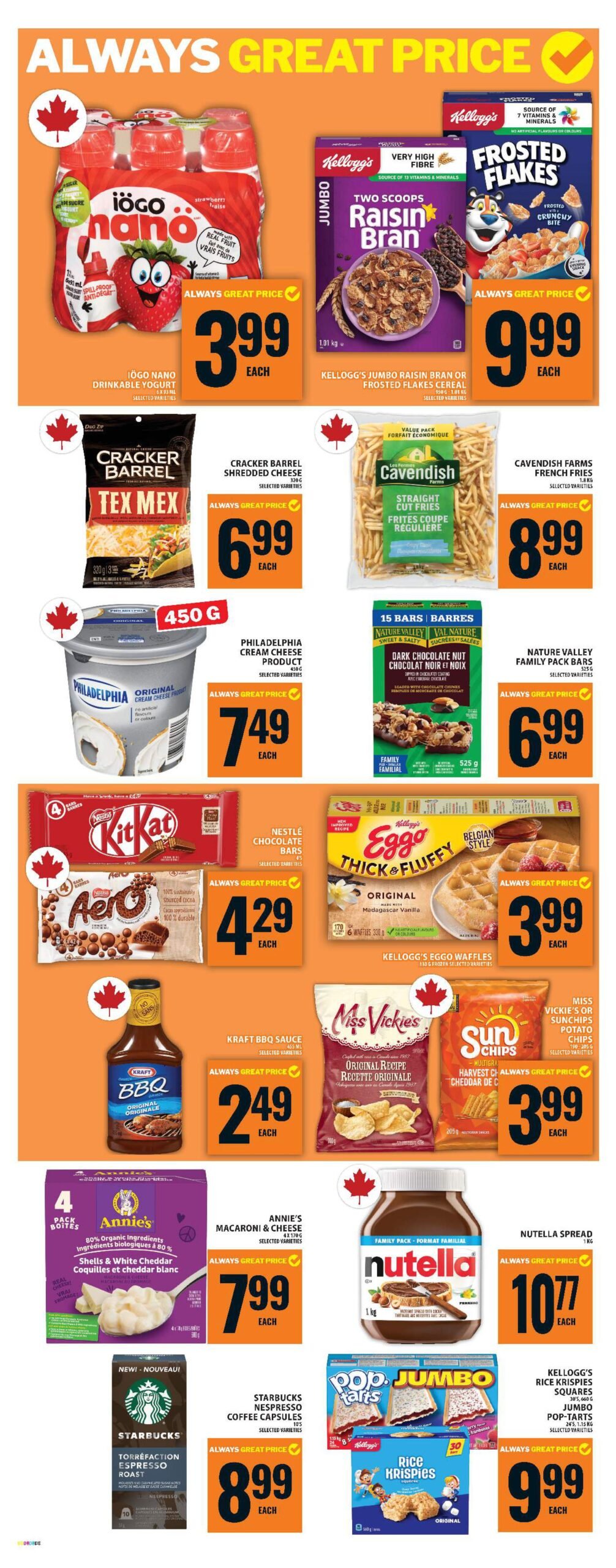 always great prices at food basics canada