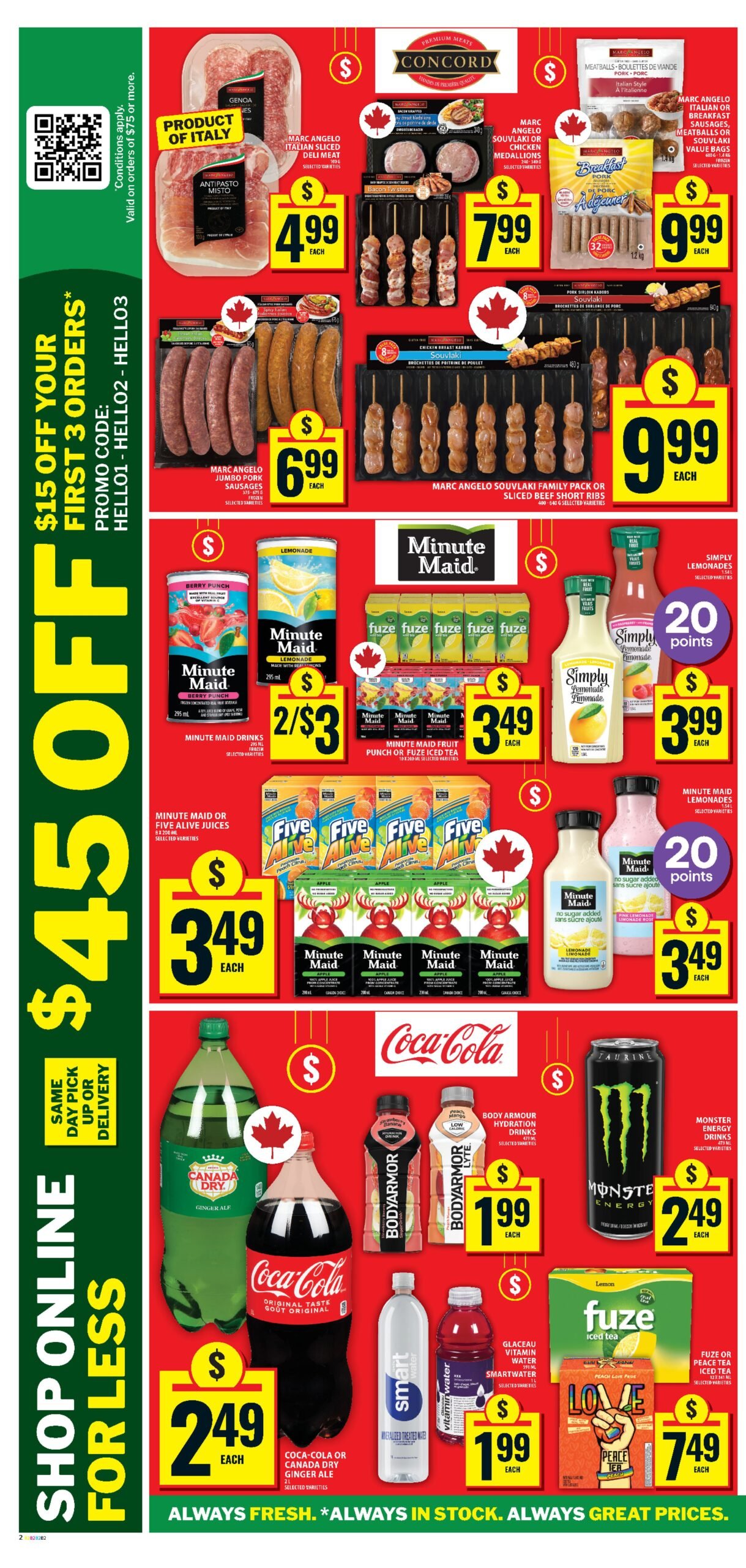 shop multinational products at food basics this week save $15 on first 3 orders
