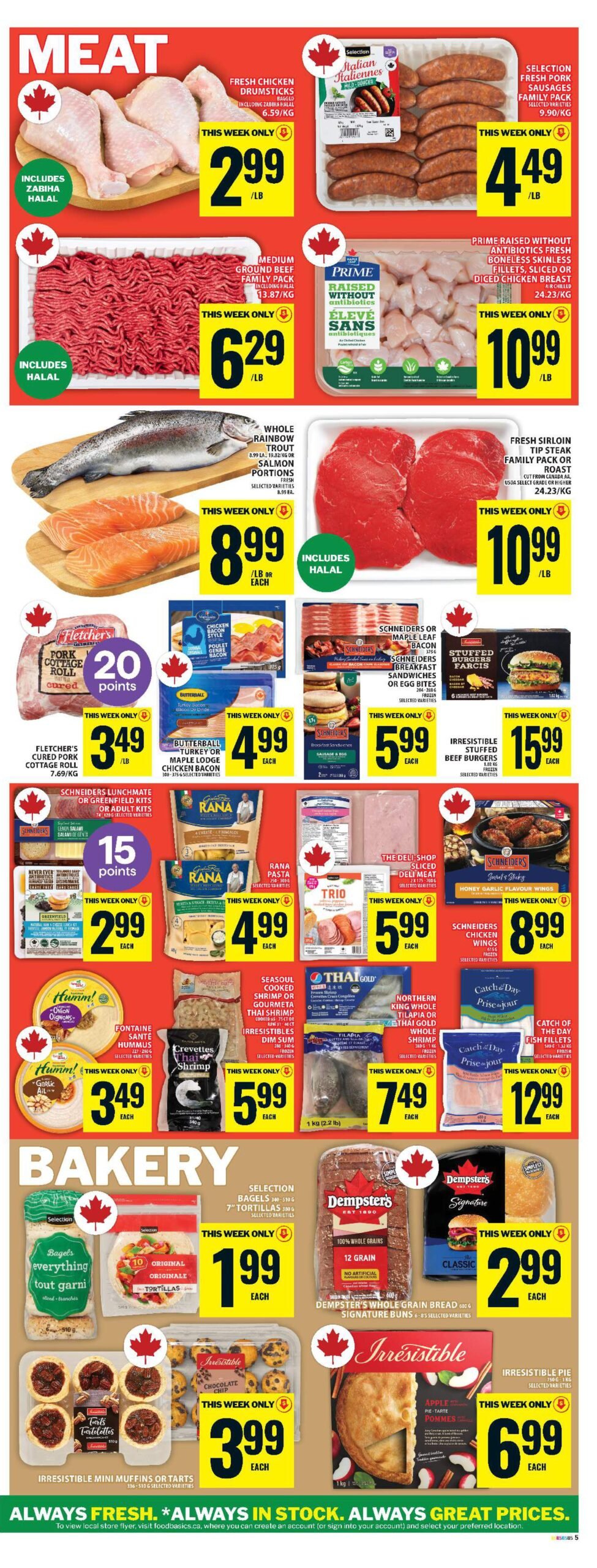 food basics flyer meat products discounts