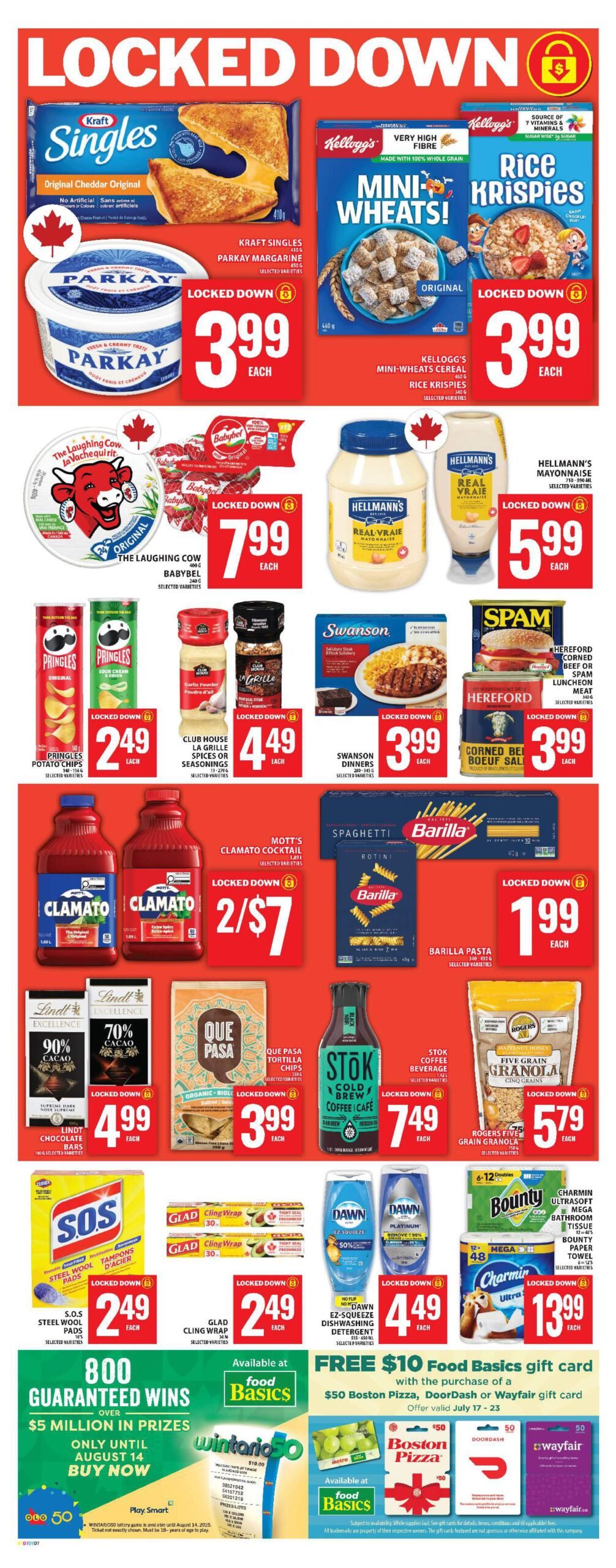 food basics weekly flyer for July 17 2025